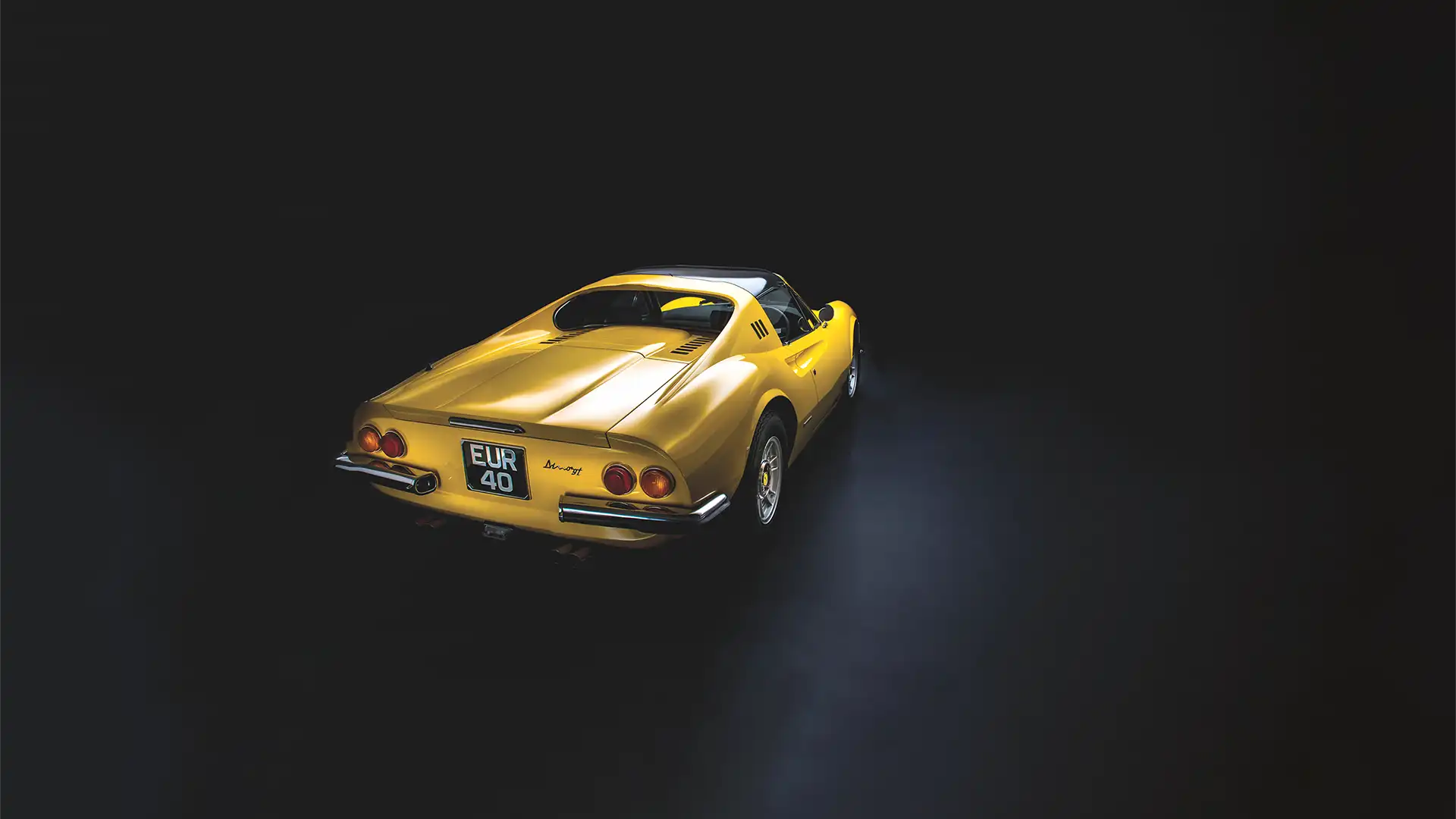 Yello Ferrari 246 Dino celebrando su Eurospares 40 aniversario