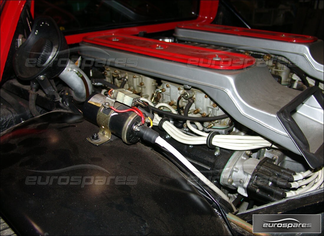 Ferrari 512 BB con 15,936 Miles, preparándose para romper #10