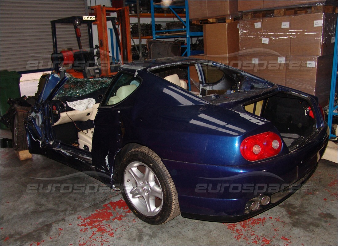 Ferrari 456 M GT/M GTA preparándose para ser desmontado en piezas en Eurospares