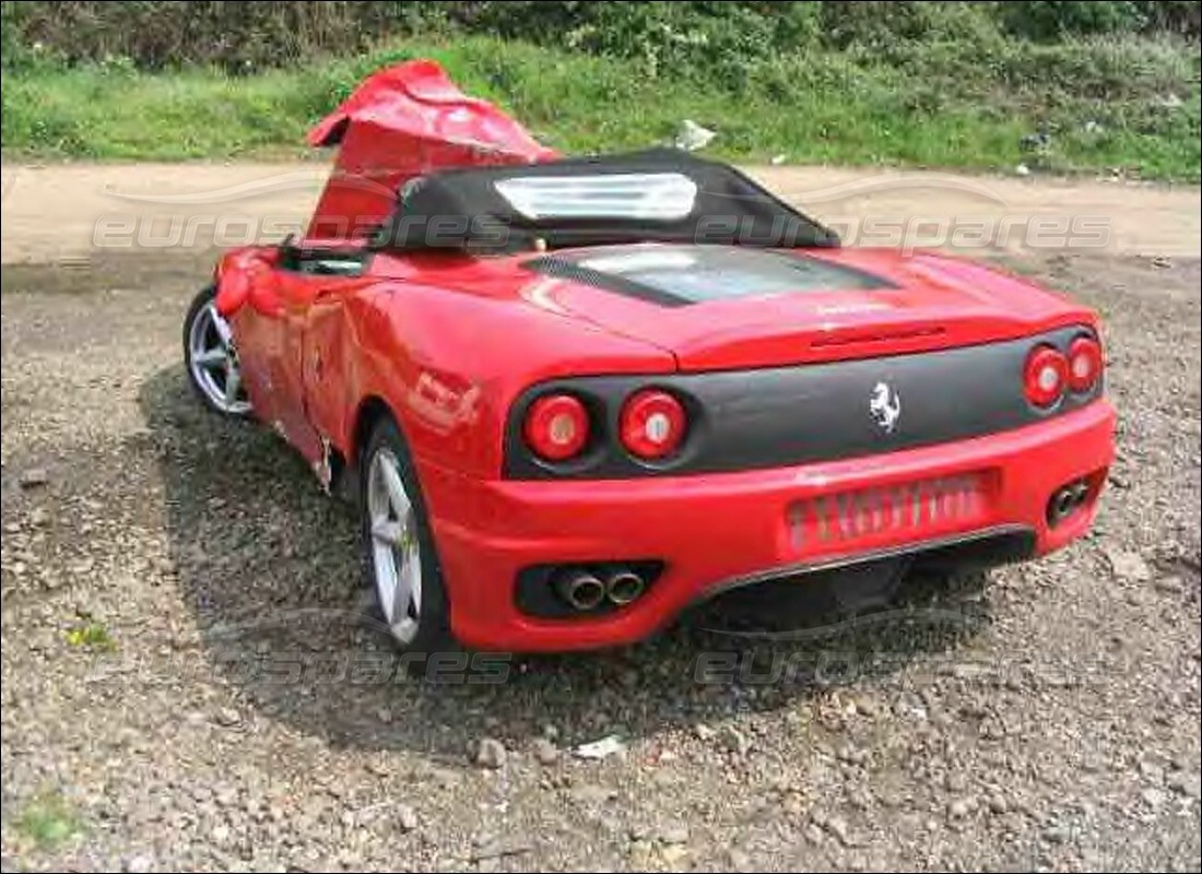 Ferrari 360 Spider con 4,000 Miles, preparándose para romper #7