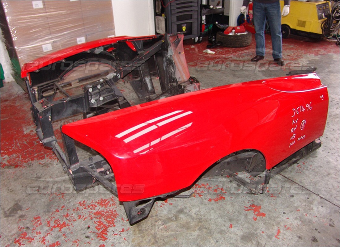 Ferrari 360 Spider con 4,000 Miles, preparándose para romper #3