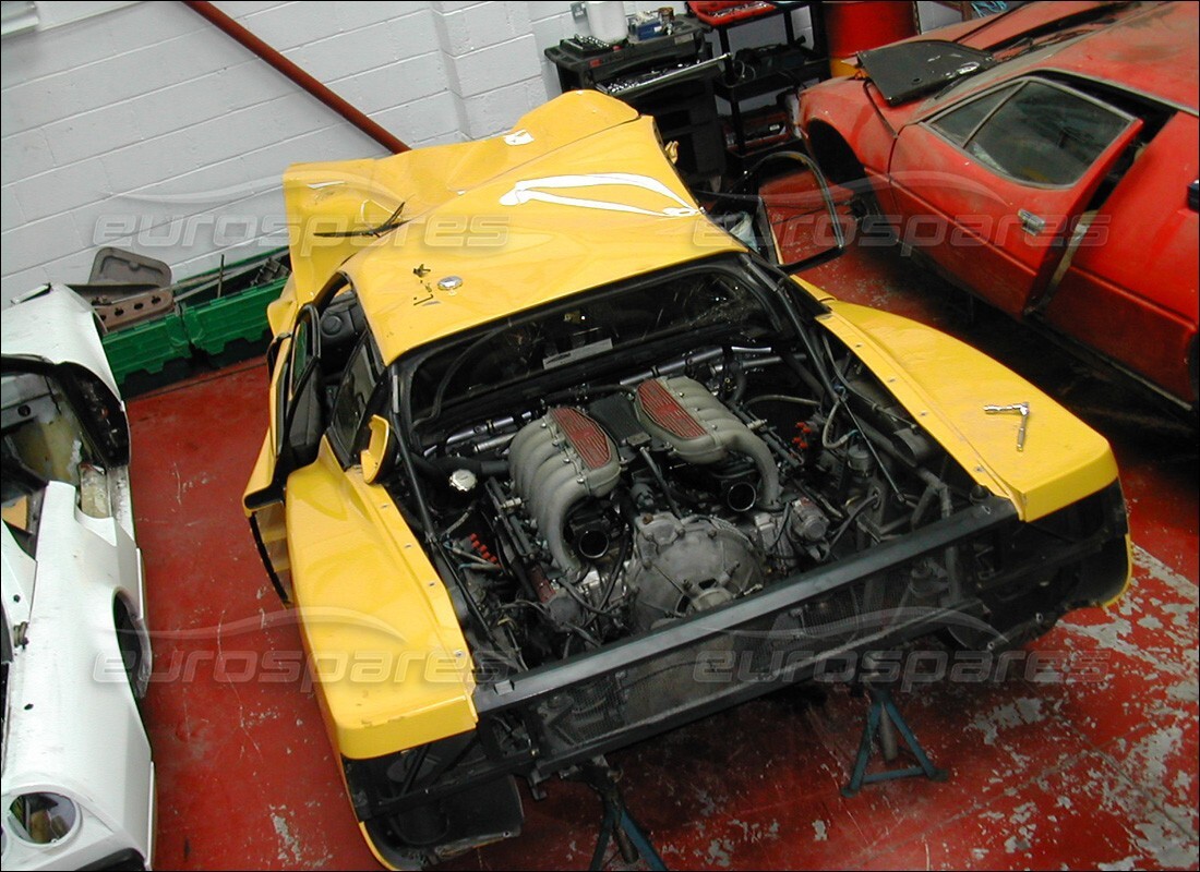 Ferrari 512 TR con 27,000 Miles, preparándose para romper #4