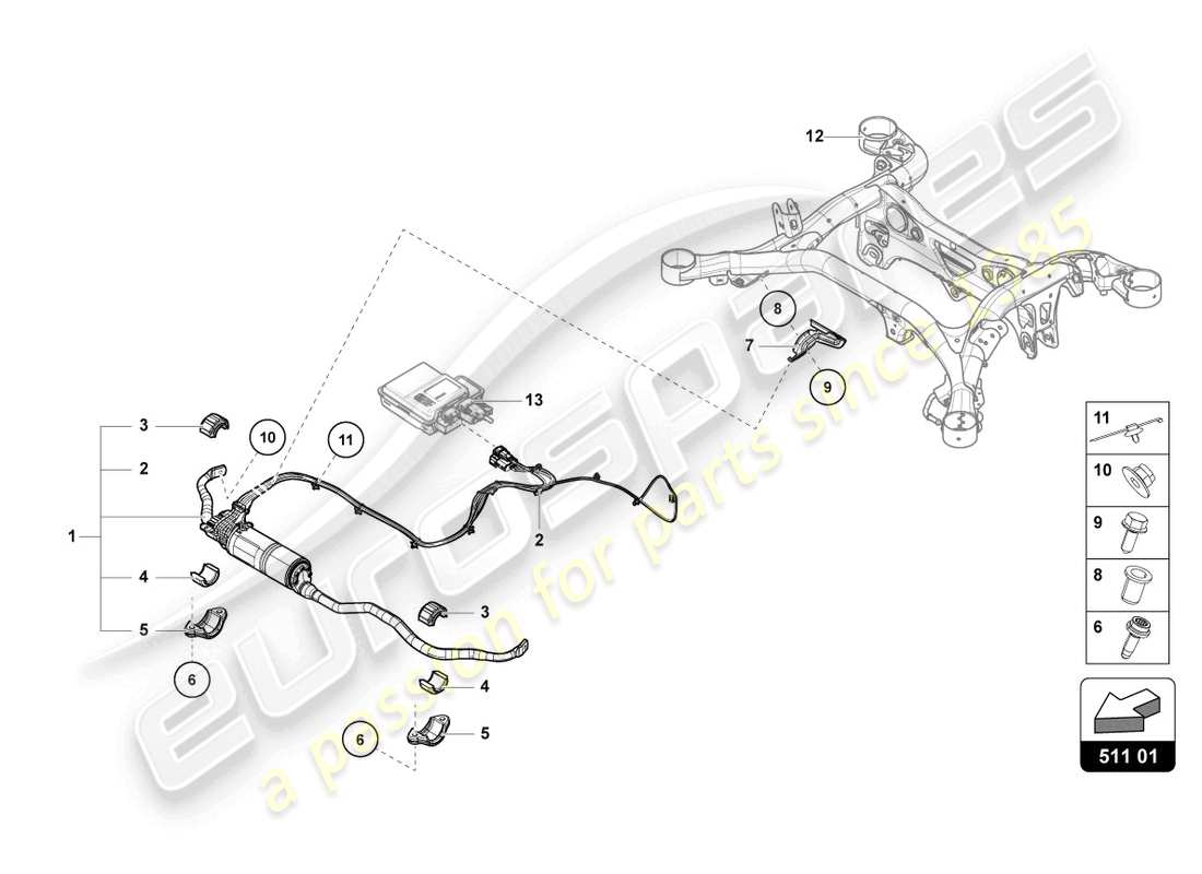 Part diagram containing part number N90631202