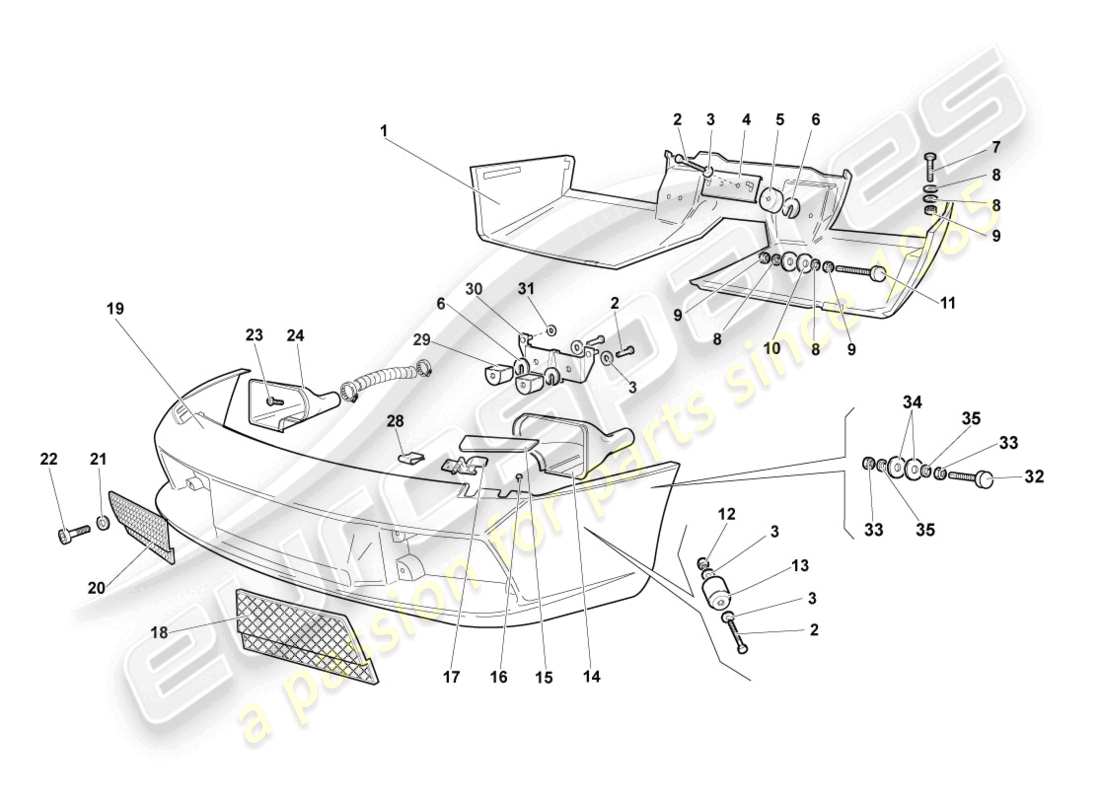 Part diagram containing part number N0152785