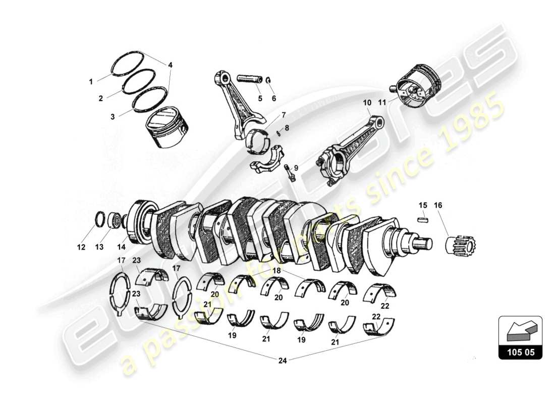 Part diagram containing part number 001401245