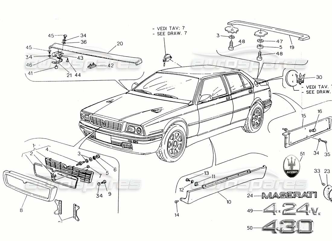 Part diagram containing part number 167590414