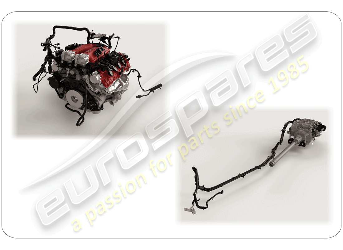 Ferrari GTC4 Lusso T (EUROPA) Unidades de montaje de repuesto Diagrama de piezas