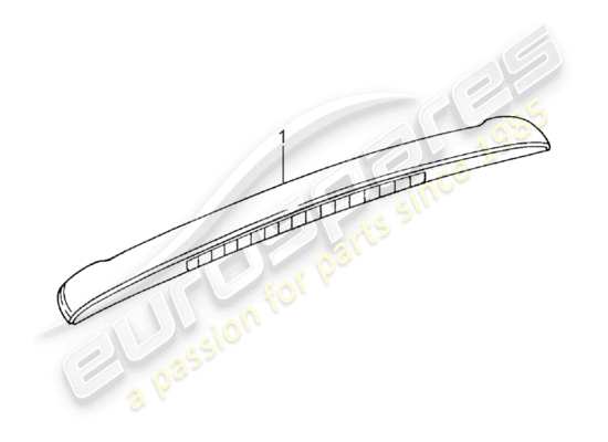 a part diagram from the Porsche Classic accessories (2009) parts catalogue