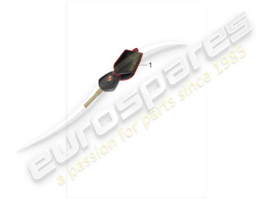 a part diagram from the Porsche Classic accessories (2015) parts catalogue