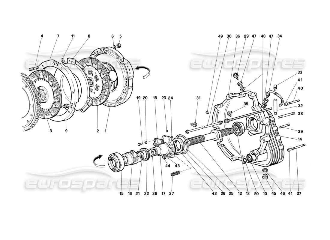 Part diagram containing part number 13544521