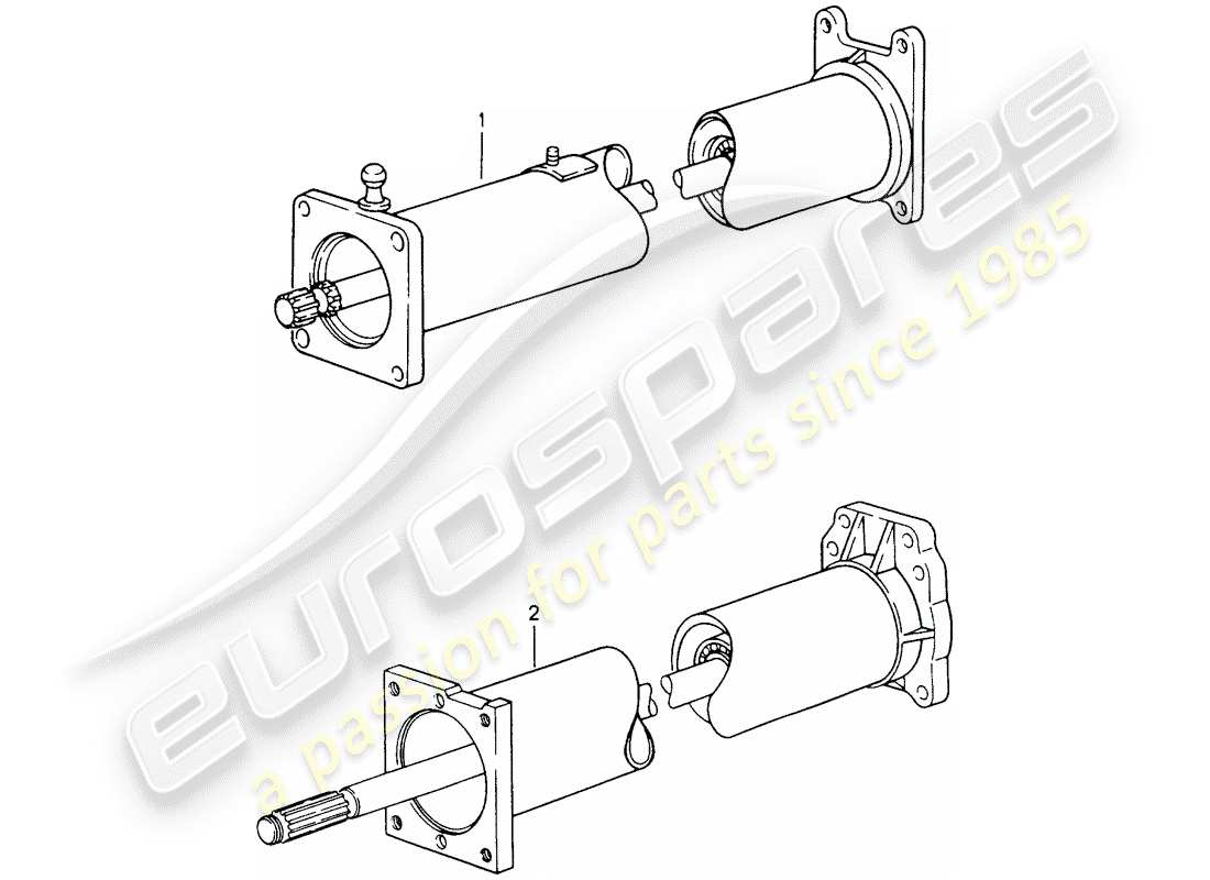 Porsche Replacement catalogue (2009) TUBO CENTRAL Diagrama de piezas