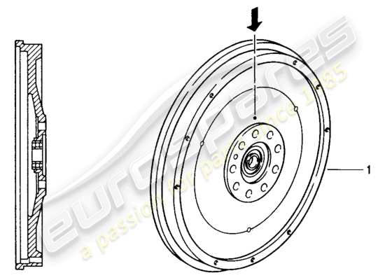 a part diagram from the Porsche Replacement catalogue (2012) parts catalogue