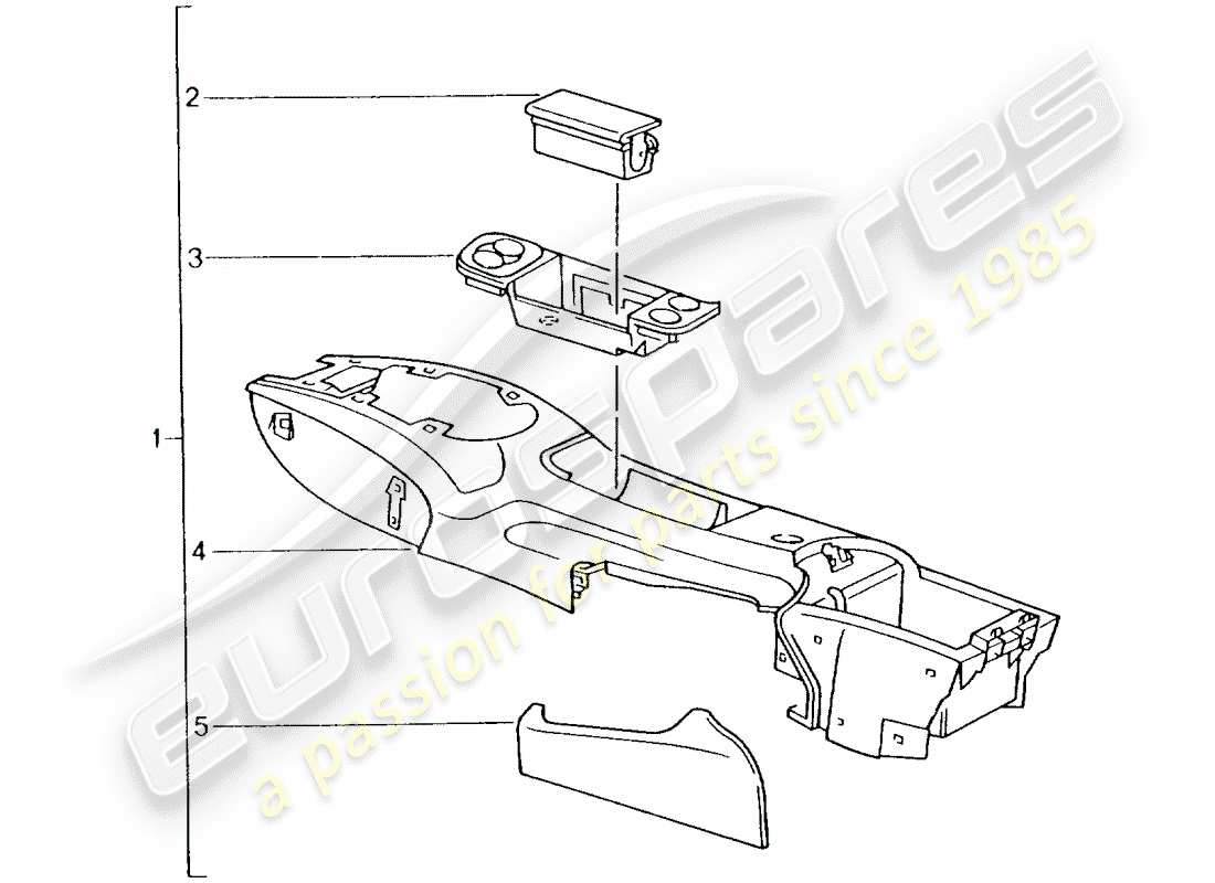 Porsche Tequipment catalogue (2003) KIT DE INSTALACION Diagrama de piezas