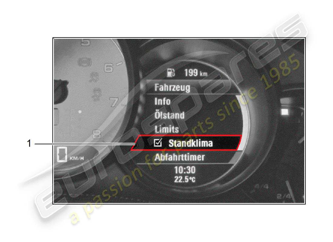 Porsche Tequipment Panamera (2017) KIT DE INSTALACION Diagrama de piezas