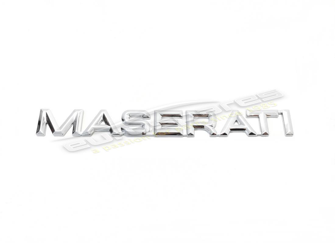 NUEVO MaseratiSCRITTA MaseratiBAGAGLIAIO. NÚMERO DE PARTE 318353360 (1)