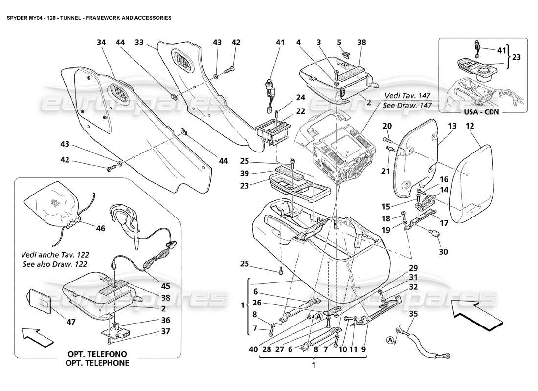 diagrama de pieza que contiene el número de pieza 675106..