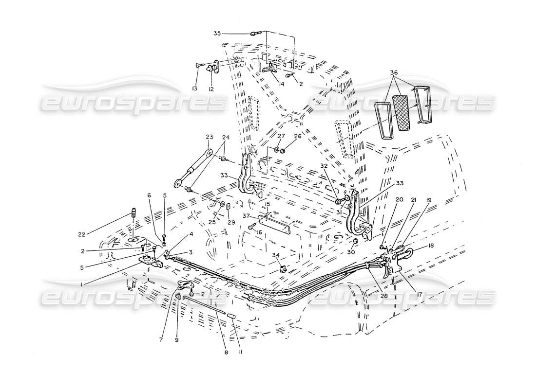 diagrama de pieza que contiene el número de pieza 314320130