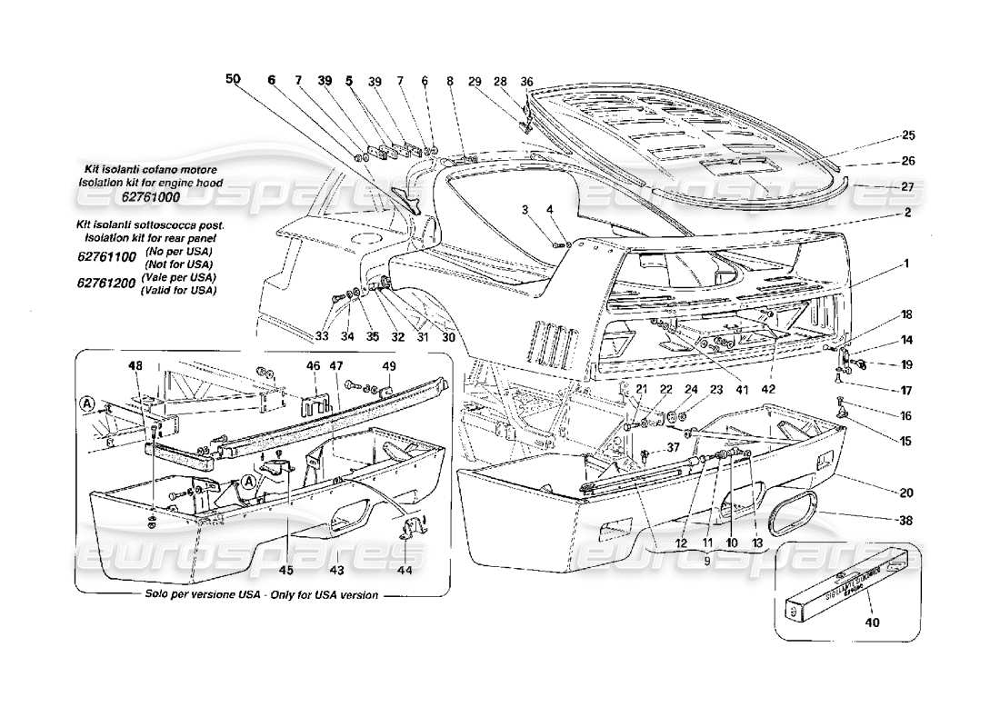 diagrama de pieza que contiene el número de pieza 14287611