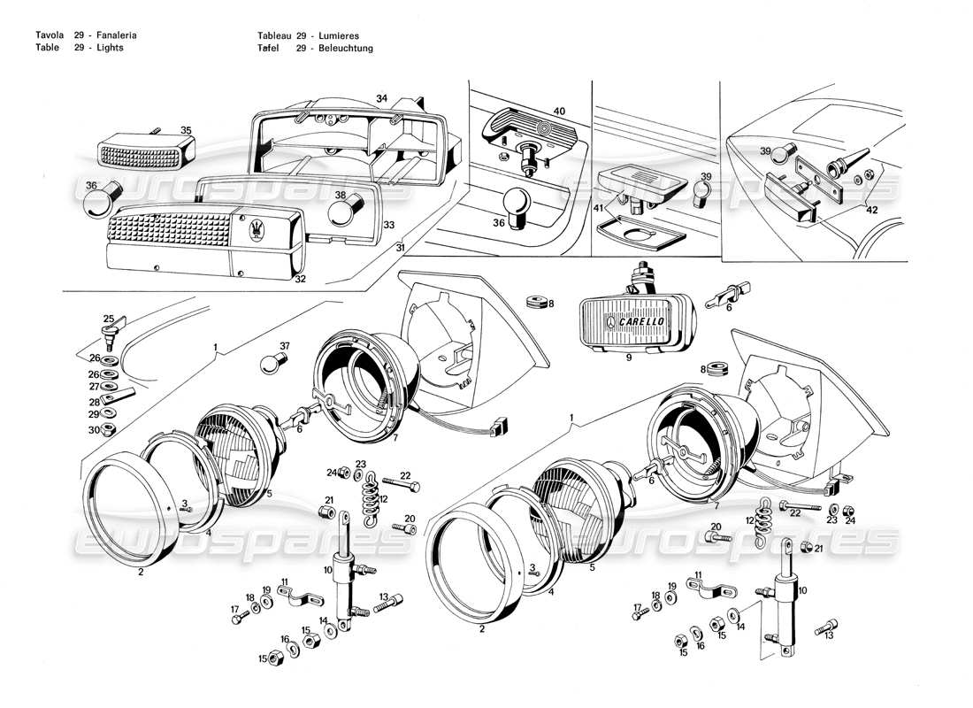 diagrama de pieza que contiene el número de pieza 122 bl 80956