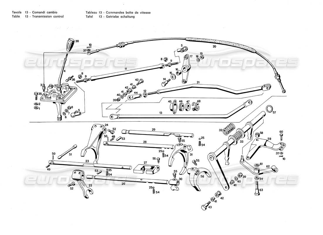 diagrama de pieza que contiene el número de pieza 122 tc 76639