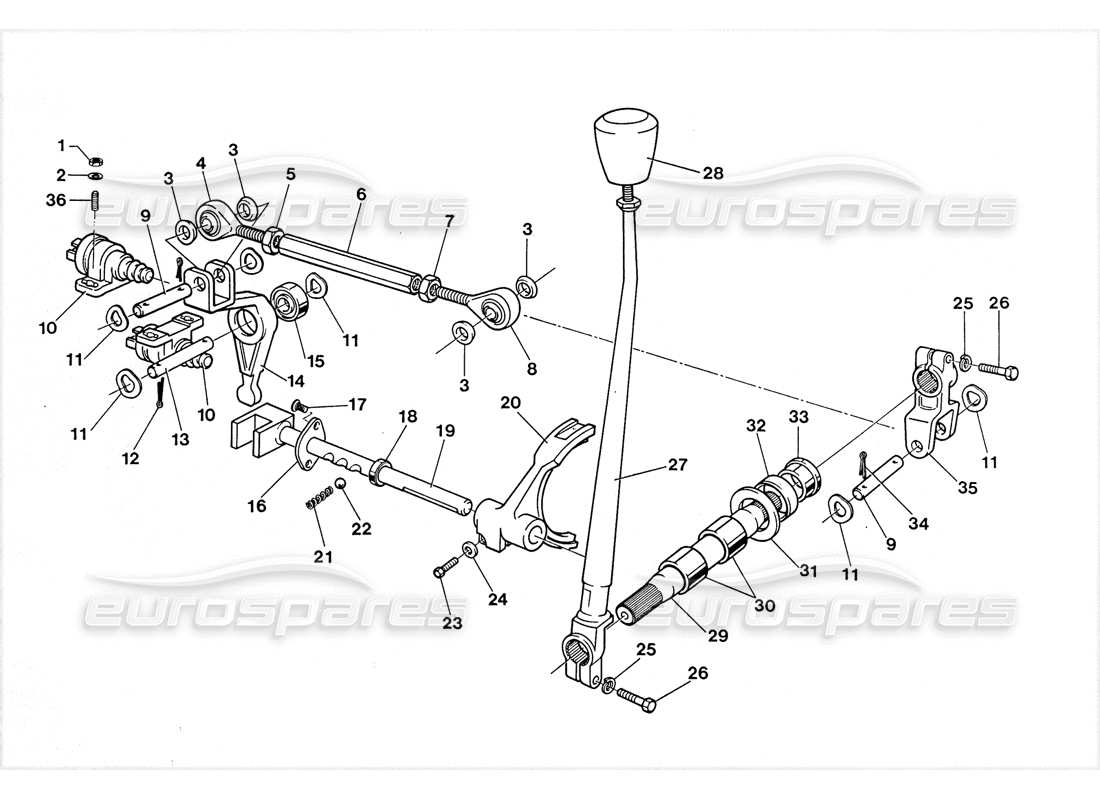 lamborghini lm002 (1988) transferir (4wdcontacto) diagrama de piezas