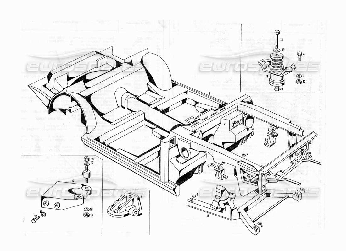 maserati indy 4.2 marco diagrama de piezas
