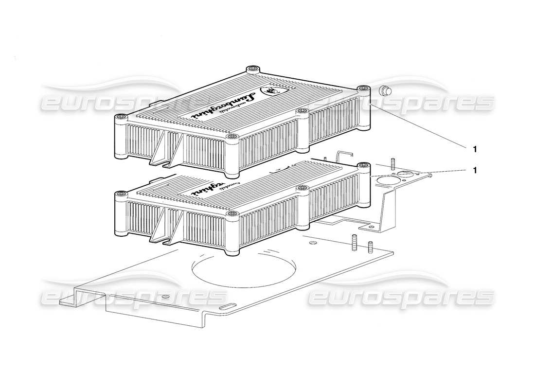lamborghini diablo vt (1994) unidades de inyección electrónica (válido para la versión de suiza - abril 1994) diagrama de piezas