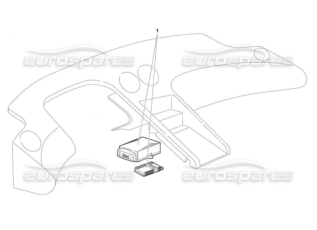lamborghini diablo vt (1994) diagrama de piezas del sistema eléctrico (válido para la versión de francia: 1994 de abril)