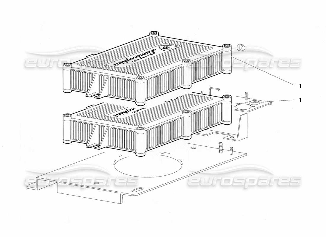 lamborghini diablo vt (1994) unidades de inyección electrónica (válido para la versión de ee. uu., abril 1994) diagrama de piezas