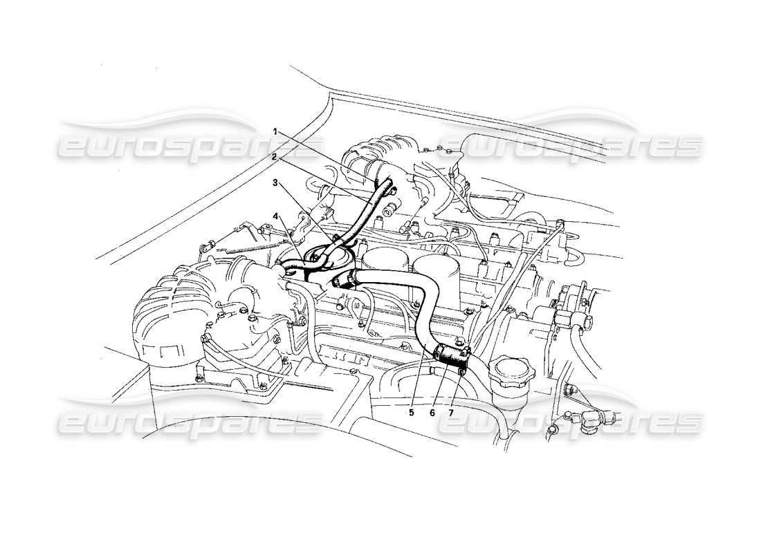ferrari 400i (1983 mechanical) golpe - por sistema diagrama de piezas