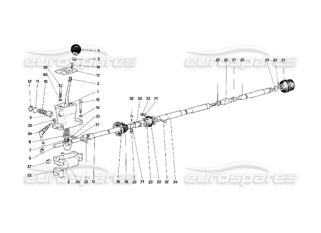 diagrama de pieza que contiene el número de pieza 16103721