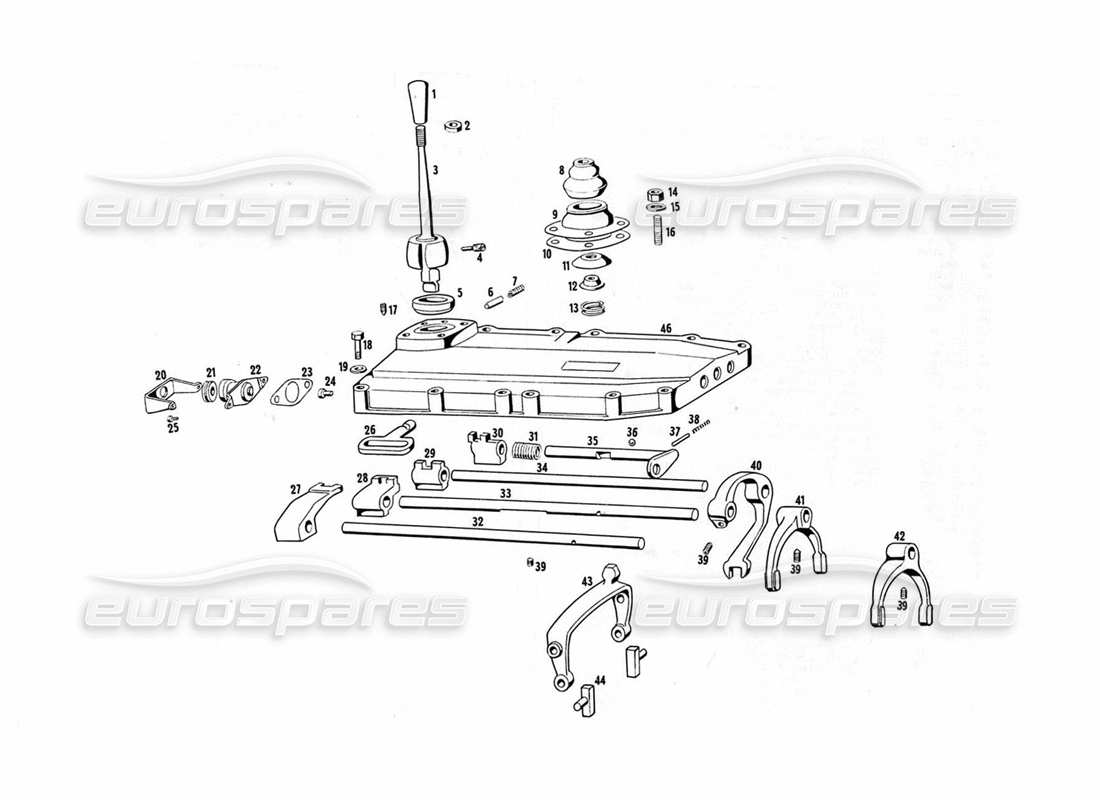 diagrama de pieza que contiene el número de pieza 107 tc 58866