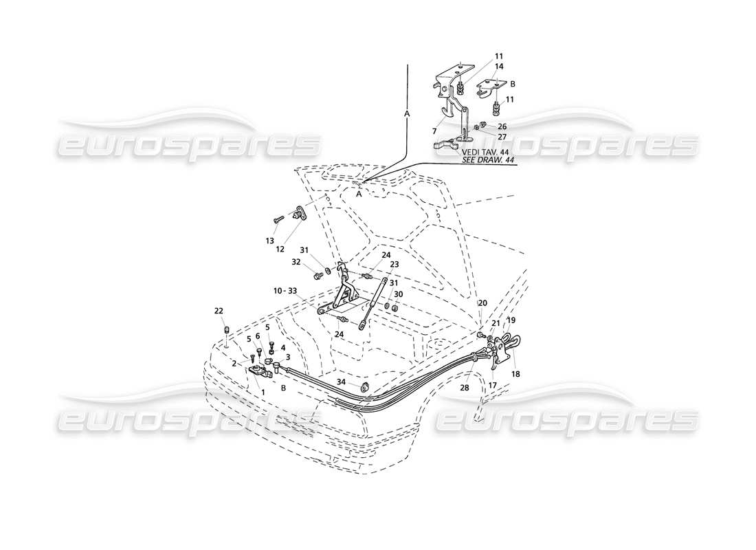 diagrama de pieza que contiene el número de pieza 314320009