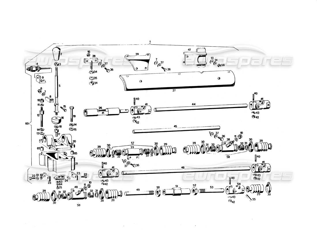 diagrama de pieza que contiene el número de pieza sn46652