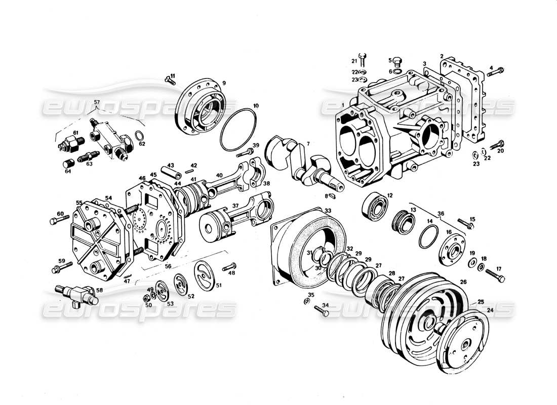 part diagram containing part number gom 70065 *