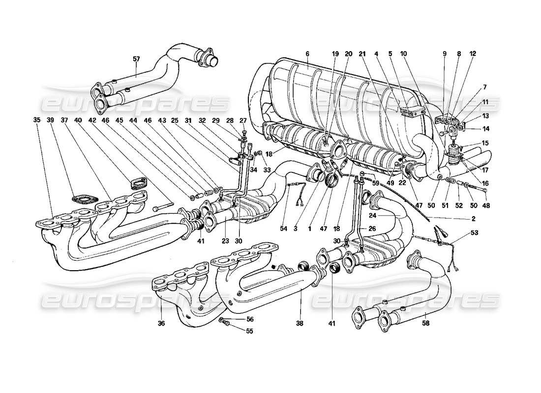 diagrama de pieza que contiene el número de pieza 125881