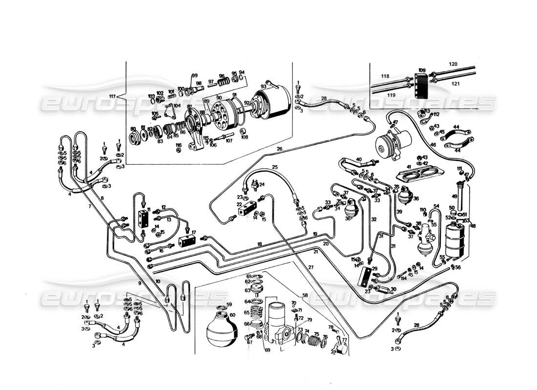 diagrama de pieza que contiene el número de pieza 117 fl 72215