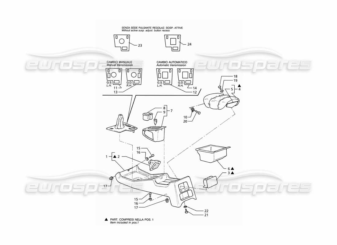 diagrama de pieza que contiene el número de pieza 368951413