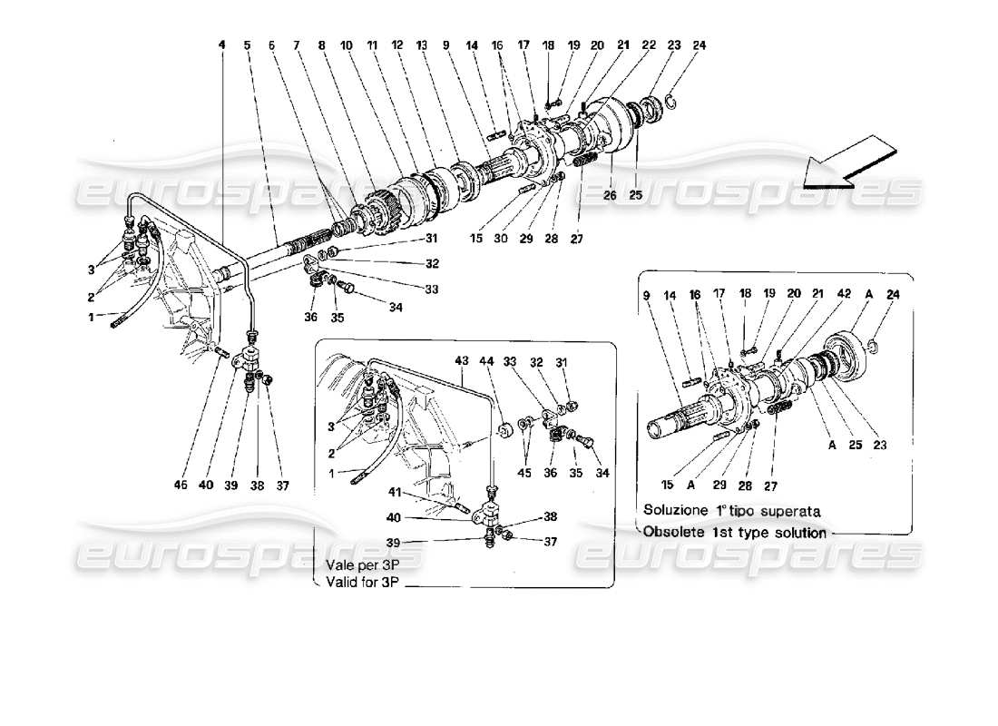 diagrama de pieza que contiene el número de pieza 121717