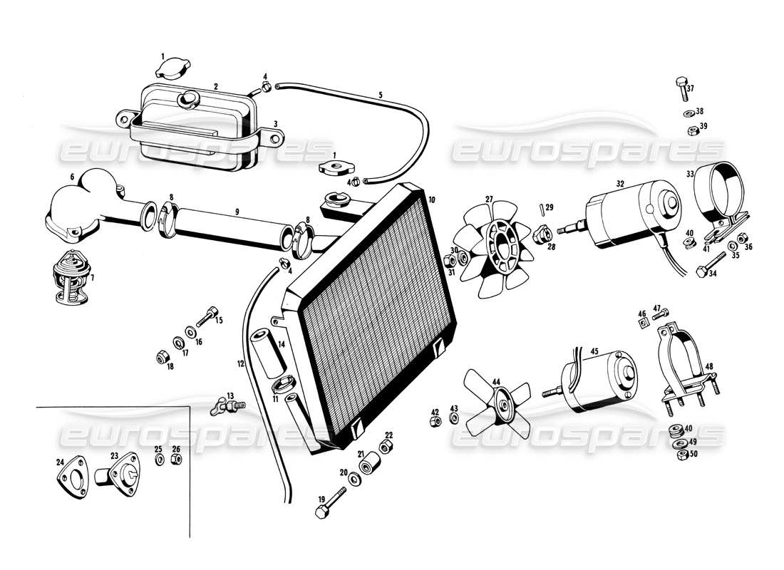 diagrama de pieza que contiene el número de pieza mt 64661