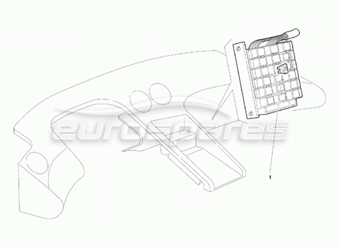 lamborghini diablo vt (1994) diagrama de piezas del sistema eléctrico (válido para la versión de noruega: 1994 de abril)