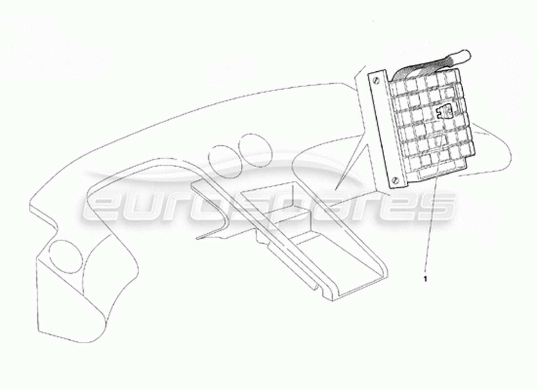 lamborghini diablo vt (1994) diagrama de piezas del sistema eléctrico (válido para la versión de suecia: 1994 de abril)