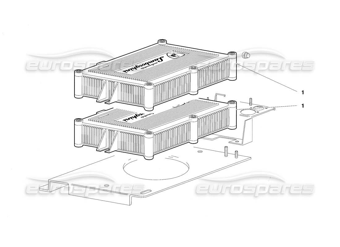 lamborghini diablo vt (1994) unidades de inyección electrónica - (válido para sudáfrica - versión rh d. - abril 1994) diagrama de piezas