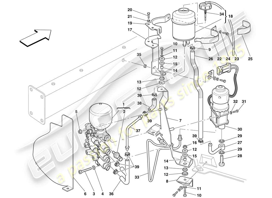 VER DIAGRAMAS DE PIEZAS DEL CATÁLOGO DE PIEZAS MASERATI MC12 un diagrama de piezas del catálogo de piezas maserati mc12