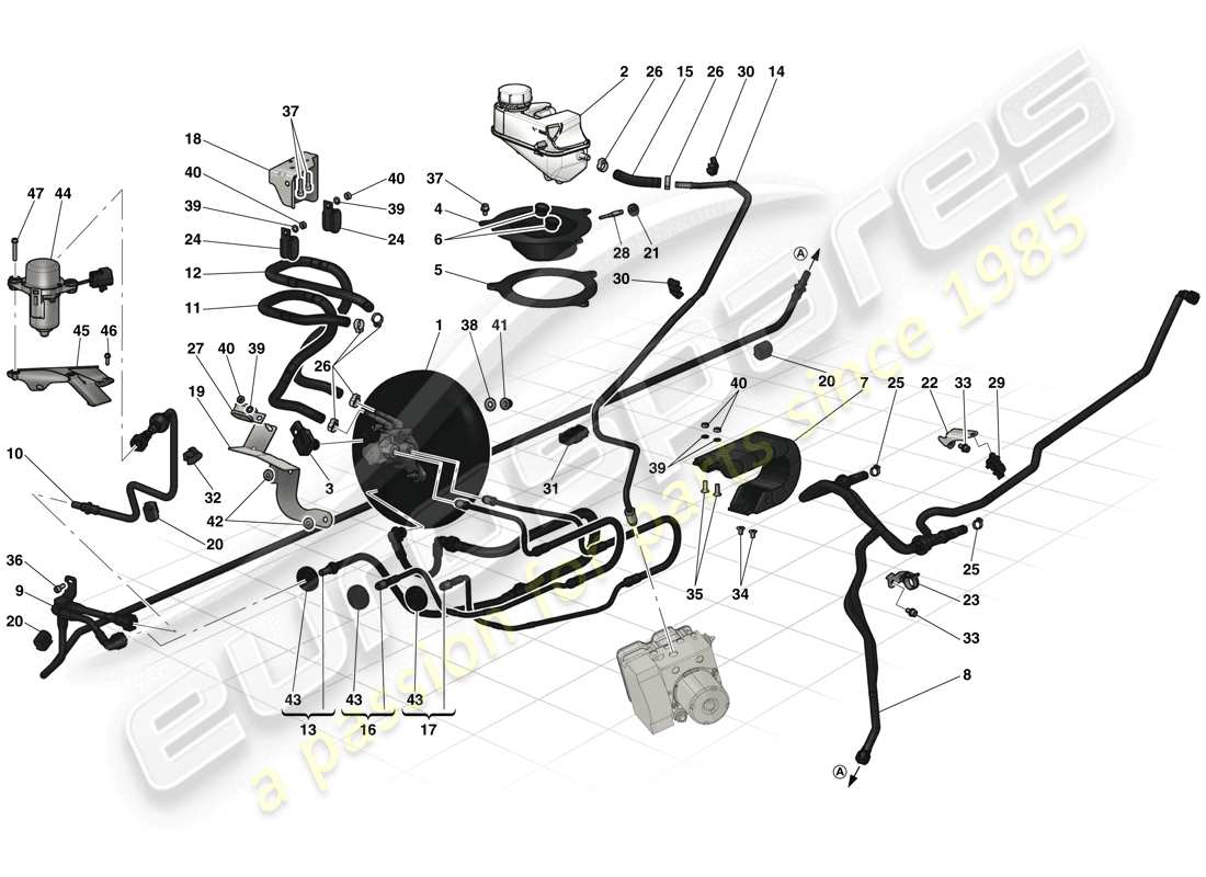 diagrama de pieza que contiene el número de pieza 10725914