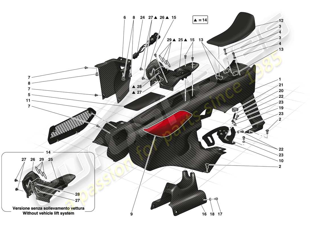 diagrama de pieza que contiene el número de pieza 85920100