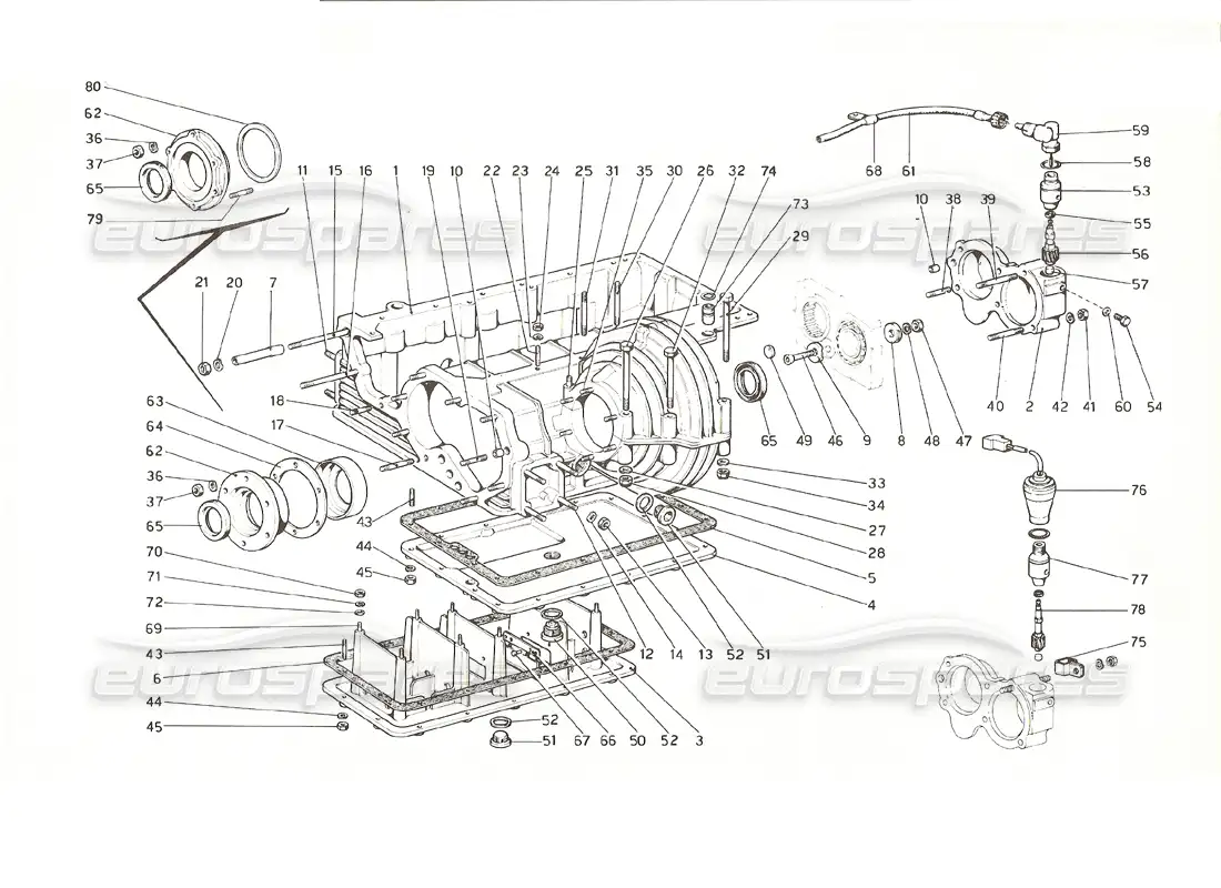 diagrama de pieza que contiene el número de pieza 104199