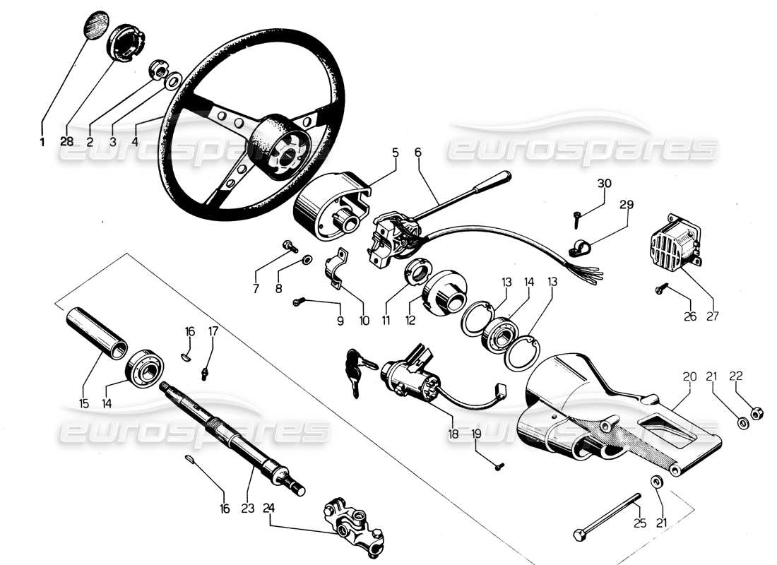 diagrama de pieza que contiene el número de pieza 004309841