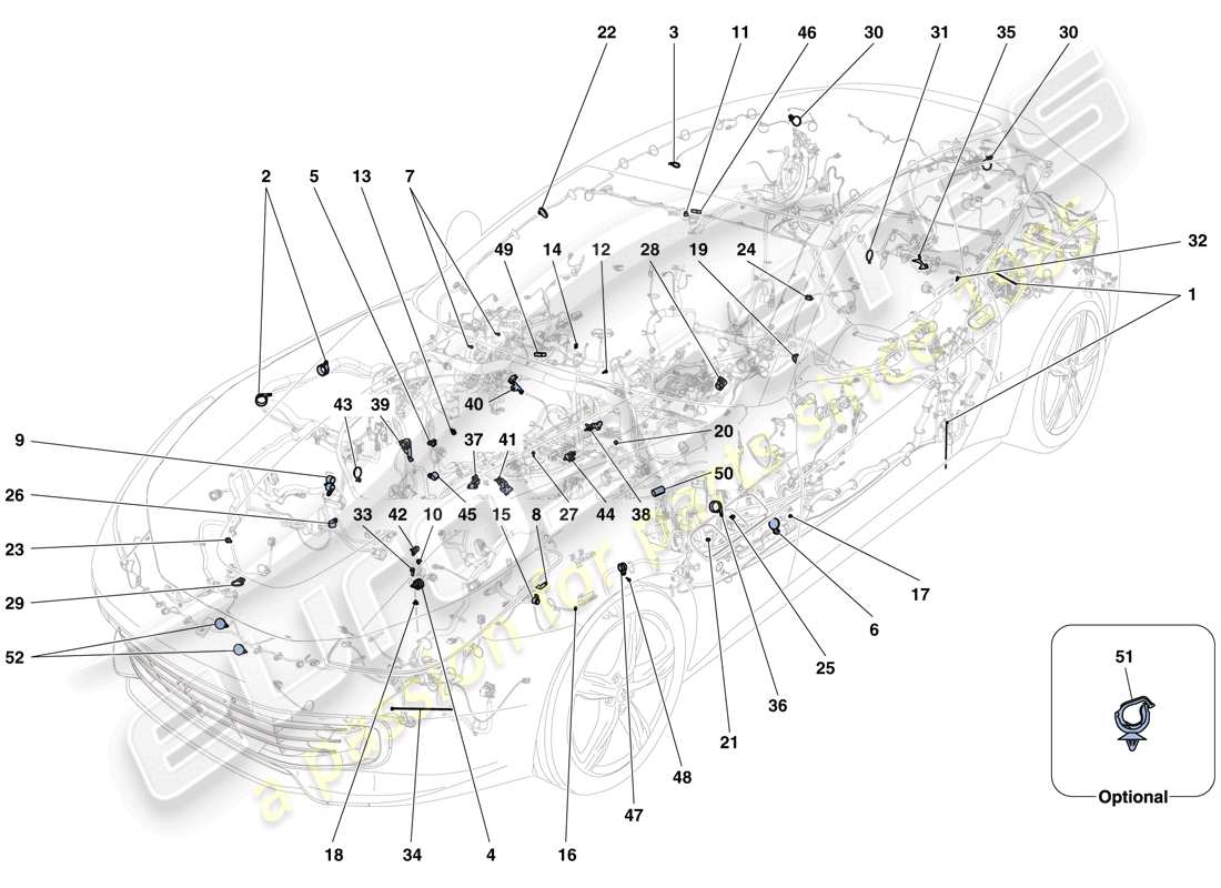 diagrama de pieza que contiene el número de pieza 69708300