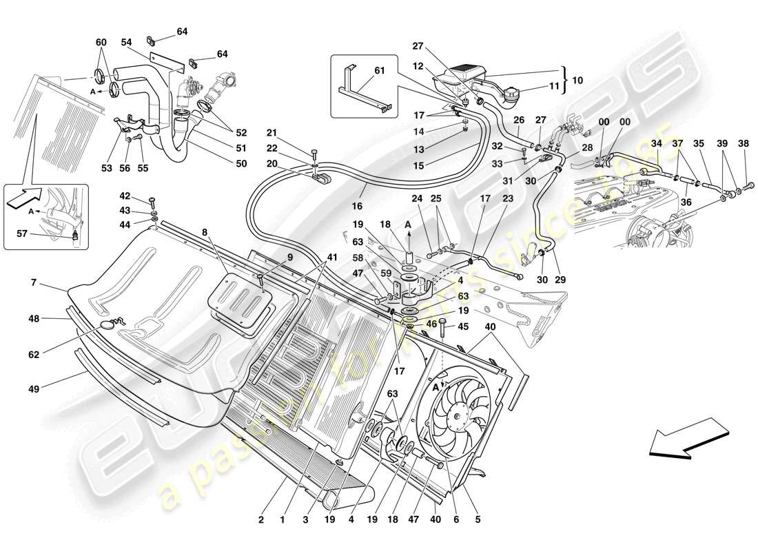 diagrama de pieza que contiene el número de pieza 254103